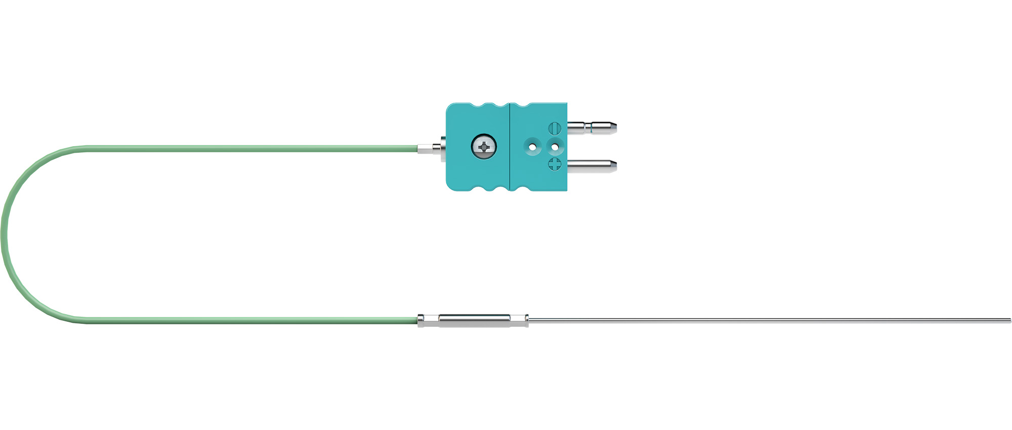 Mantelthermoelement mit Leitung und Standard-Steckverbinder - Second Image