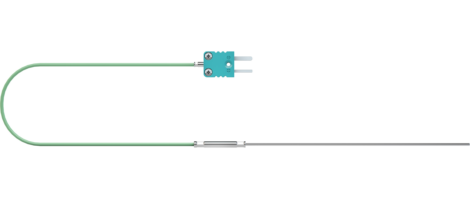 Mantelthermoelement mit Leitung und Miniatur-Steckverbinder - Second Image