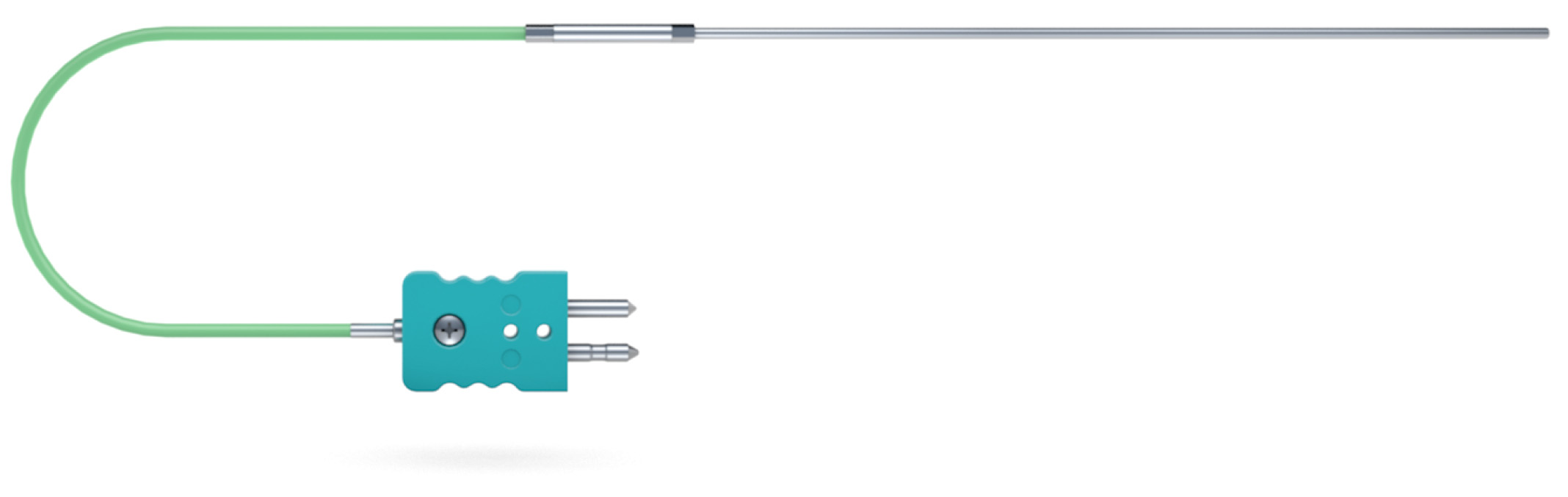 Mantelthermoelemente mit Flachkontaktstecker